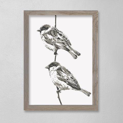 Little Bird Two - 12 x 16