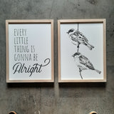 Little Bird Two - 12 x 16