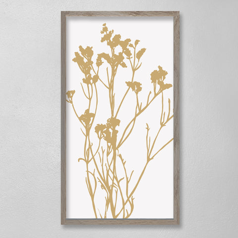BOTANICAL LUCY GOLD 12 x 24