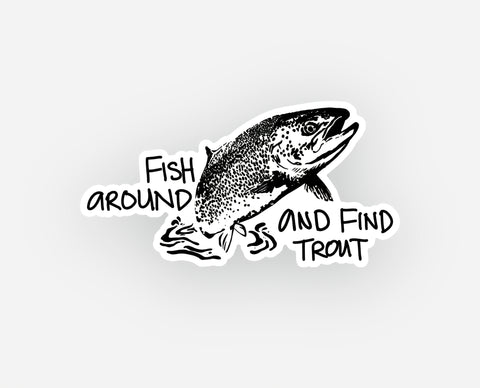 TROUT STICKER