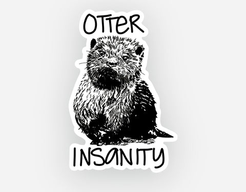 OTTER STICKER