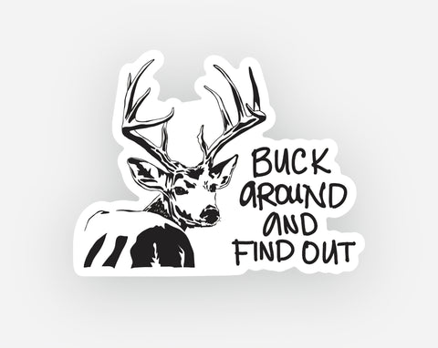 BUCK STICKER