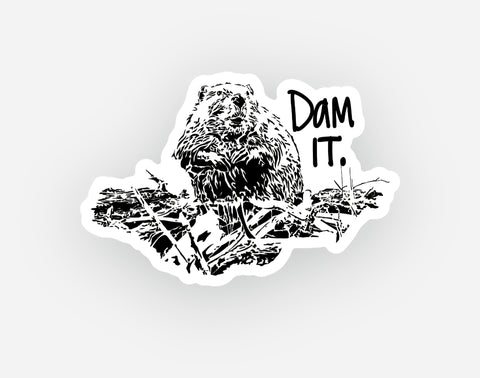 BEAVER STICKER