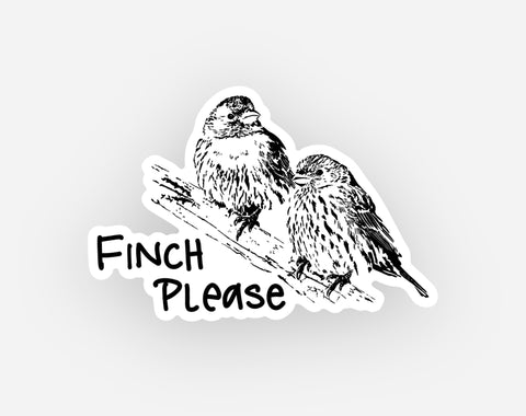 FINCH STICKER