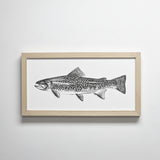 TROUT SERIES — Framed Art | 8x16