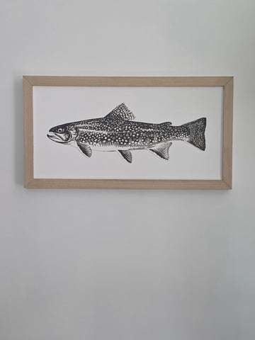 BROOK TROUT 8 X 16