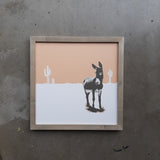 Boho Donkey - 12x12